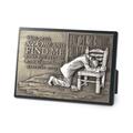 Lighthouse Christian Products Moments of Faith - Small Plaque-Praying Man - No. 20752 89339